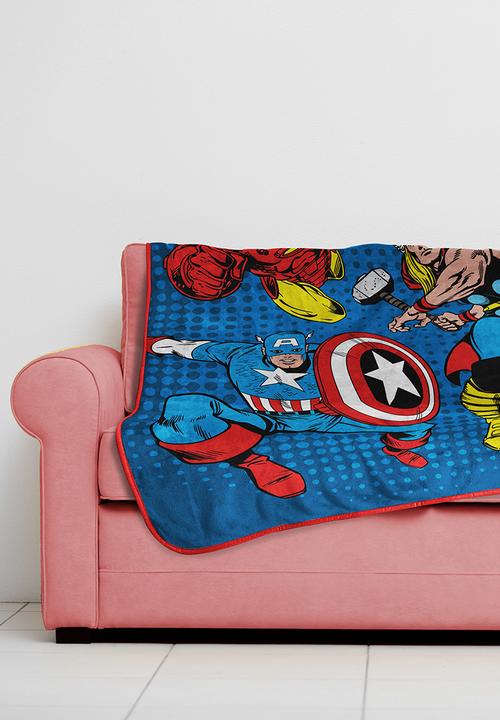 Disney - Sherpa throw - marvel comics whoom