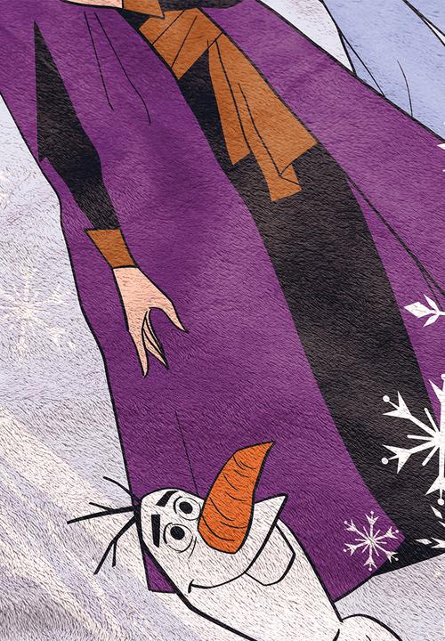 Disney - Sherpa throw - frozen winter scene