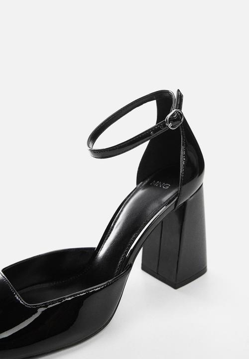 MANGO - Fina blockheel - black
