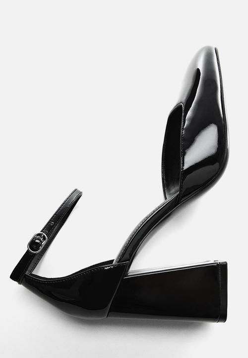 MANGO - Fina blockheel - black
