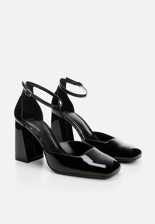MANGO - Fina blockheel - black