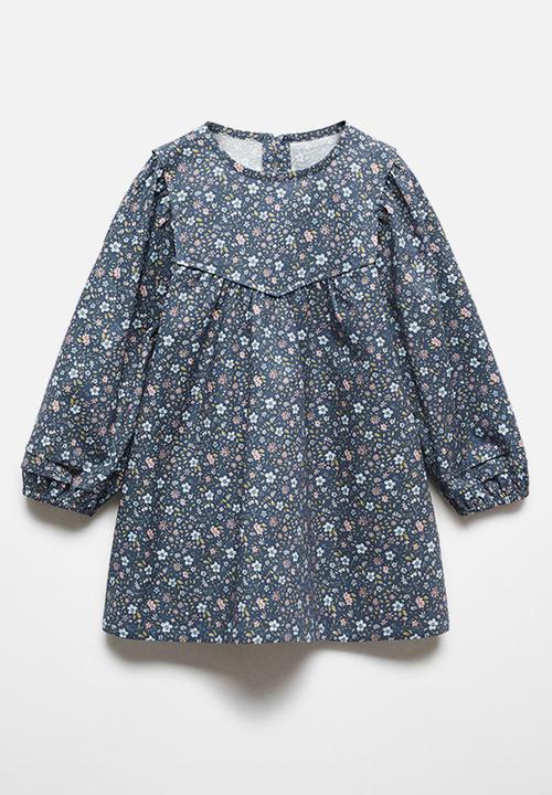 MANGO - Dress gard - navy blue