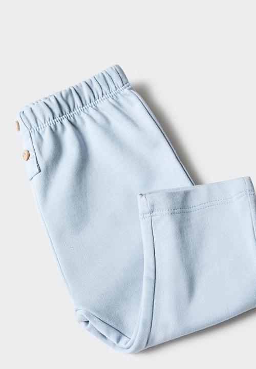 MANGO - Trousers blue - blue