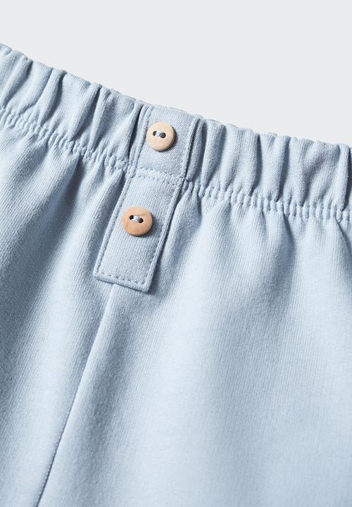 MANGO - Trousers blue - blue