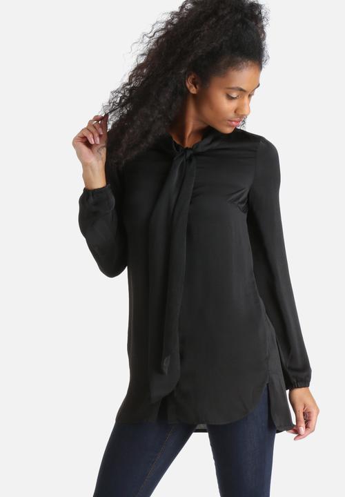 Vero Moda - Britta Bow Long Blouse