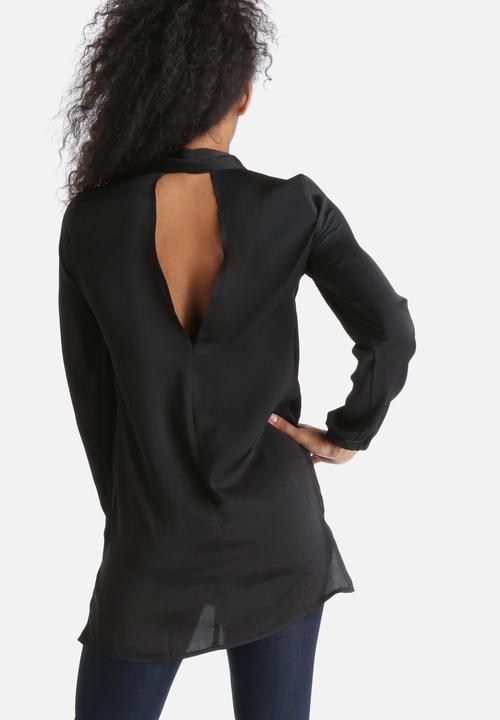 Vero Moda - Britta Bow Long Blouse