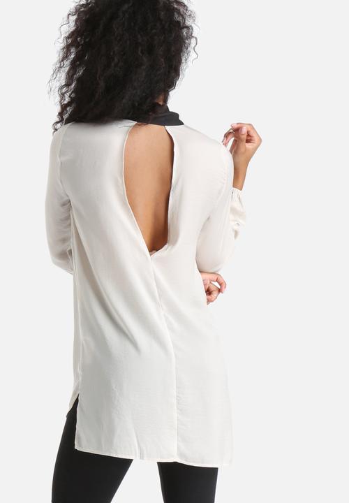 Vero Moda - Britta Bow Long Blouse