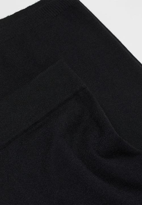 MANGO - Trousers vieira - black