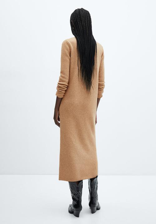 MANGO - Dress Seeds - Mid-Beige
