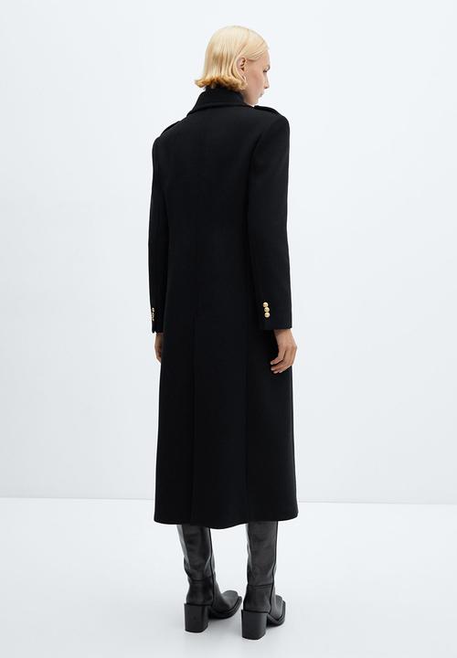 MANGO - Coat Milions - Black