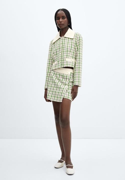 MANGO - Jacket Twiggy-H - Green