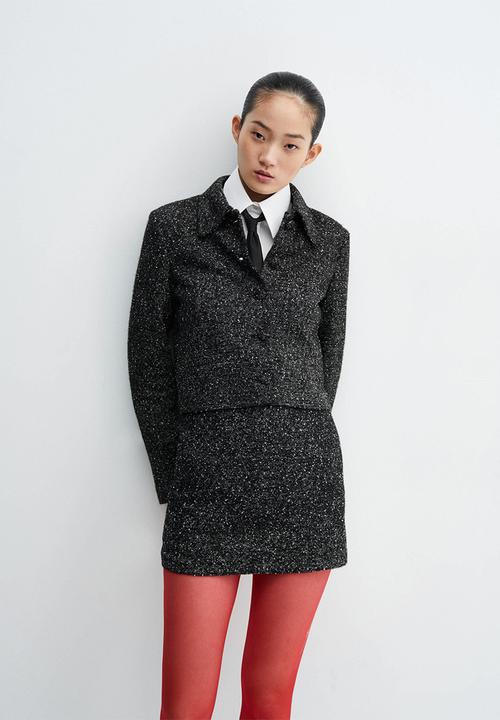 MANGO - Jacket Loti2 - Black