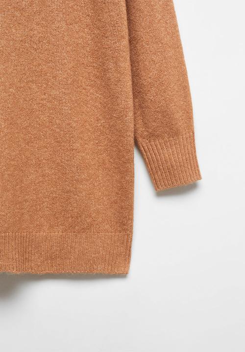 MANGO - Dress Taldora - Mid-Beige