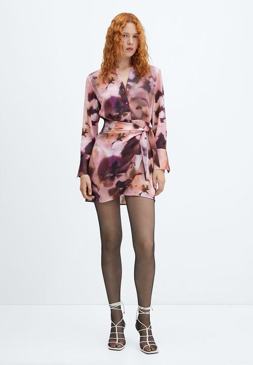 MANGO - Dress Alexia - Mid-Pink