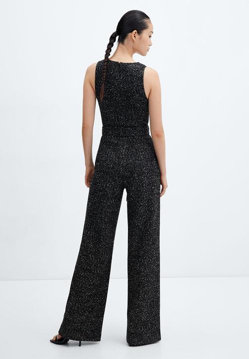MANGO - Jumpsuit Loti2 - Black