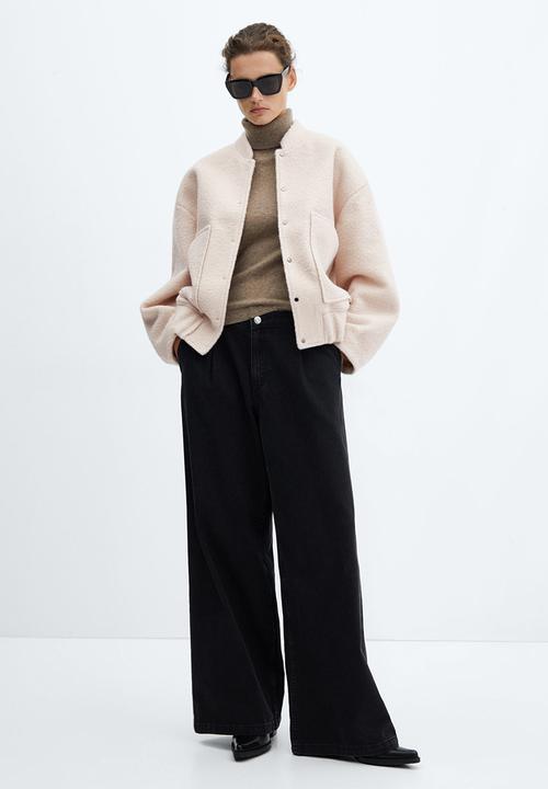MANGO - Jacket Sugar - Light Beige