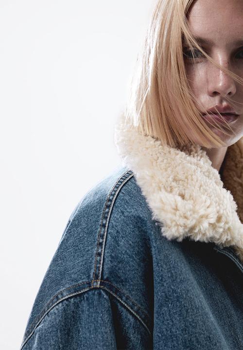 MANGO - Jacket Bastian - Denim Blue