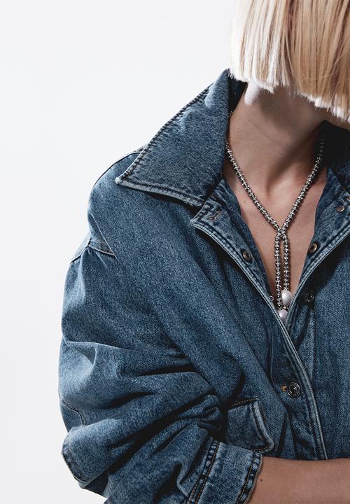 MANGO - Jacket Bastian - Denim Blue
