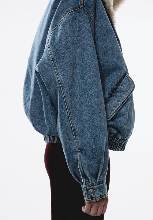 MANGO - Jacket Bastian - Denim Blue