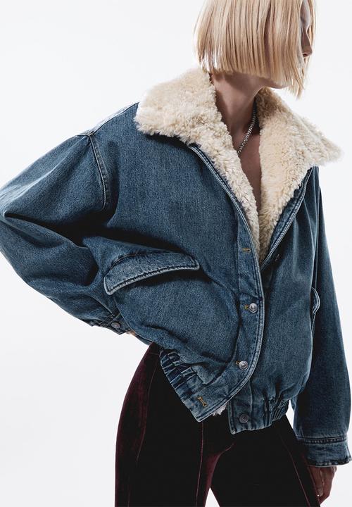 MANGO - Jacket Bastian - Denim Blue