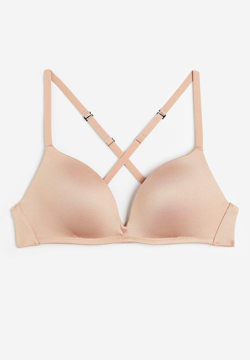 H&M - Micro push-up bra - beige