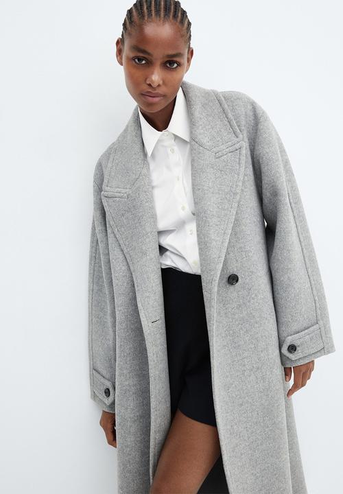 MANGO - Coat Gauguin - Gray