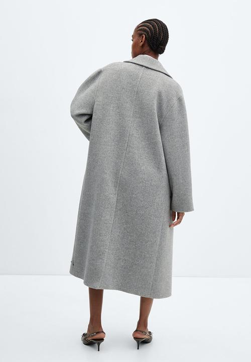 MANGO - Coat Gauguin - Gray