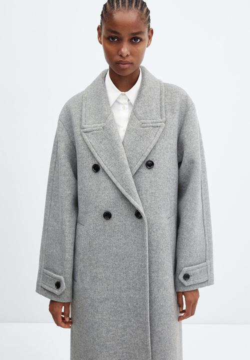 MANGO - Coat Gauguin - Gray