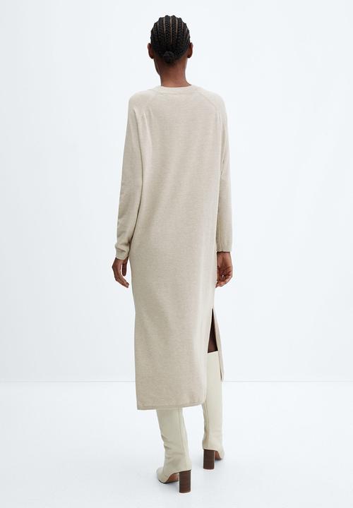 MANGO - Dress Vieira - Light/Pastel Gray