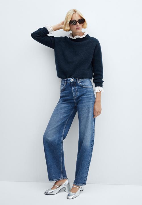 MANGO - Jeans alba - denim blue