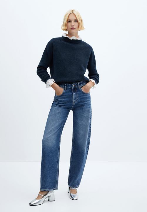 MANGO - Jeans alba - denim blue