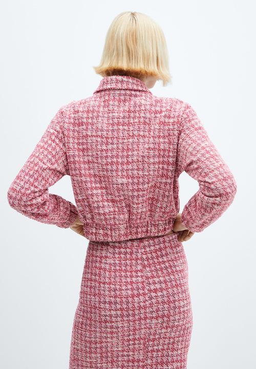 MANGO - Jacket Clara - Pink