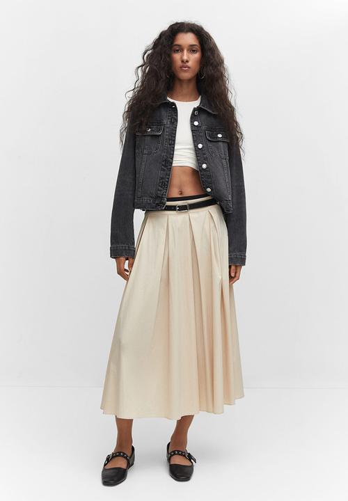 MANGO - Jacket Cleo - Open Gray