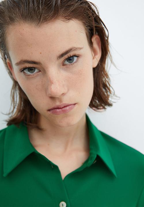 MANGO - Dress Bela - Green