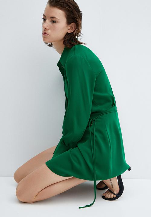 MANGO - Dress Bela - Green