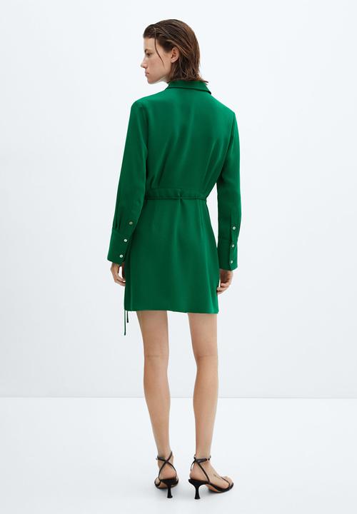 MANGO - Dress Bela - Green