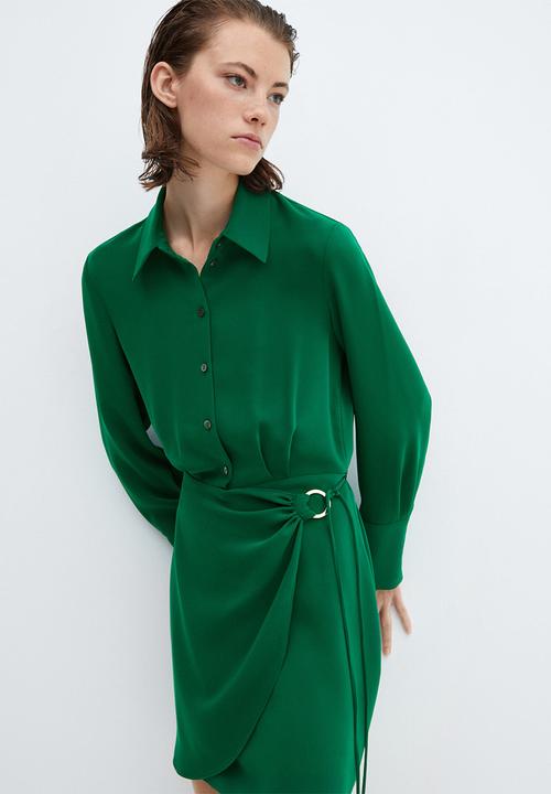 MANGO - Dress Bela - Green