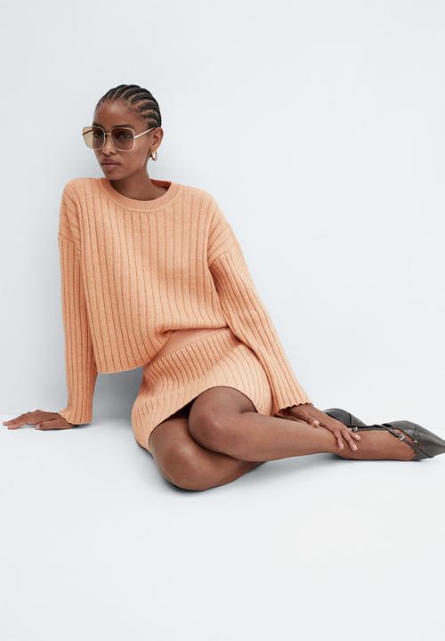 MANGO - Sweater Phill - Light Pastel Orange