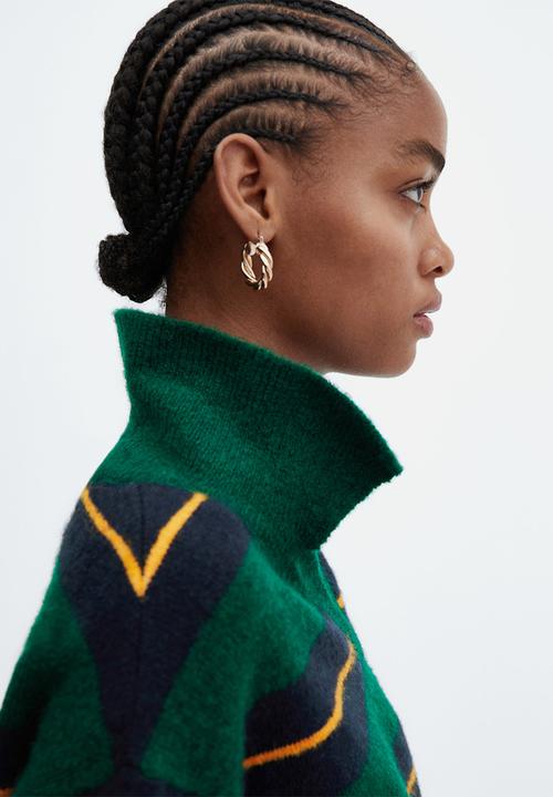 MANGO - Sweater Mosco - Green