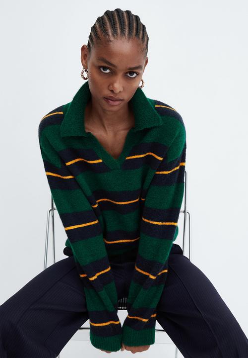 MANGO - Sweater Mosco - Green