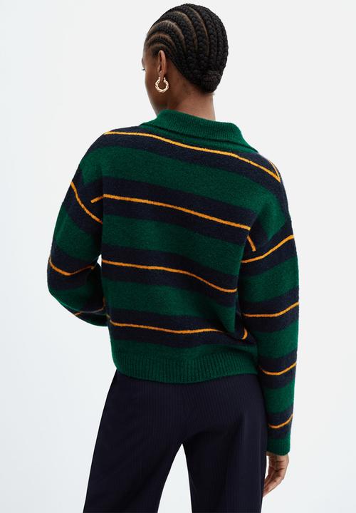 MANGO - Sweater Mosco - Green