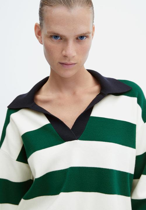 MANGO - Sweater Mauloa - Green