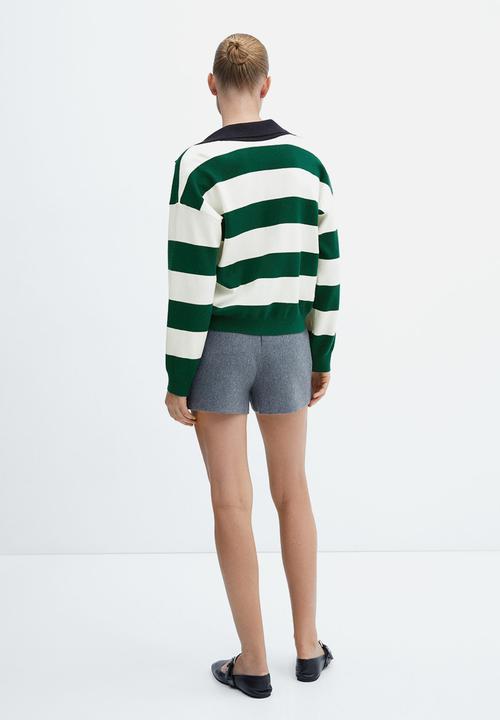 MANGO - Sweater Mauloa - Green