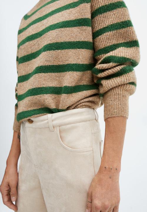 MANGO - Sweater Hummus - Dark Green