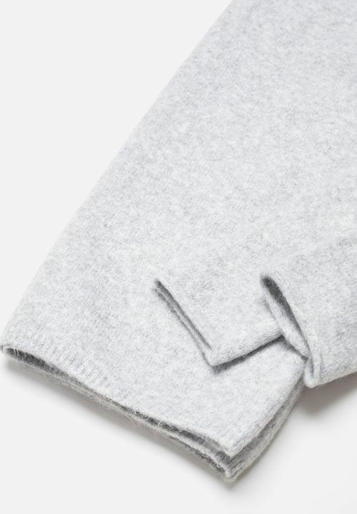 MANGO - Sweater seeds - light pastel grey