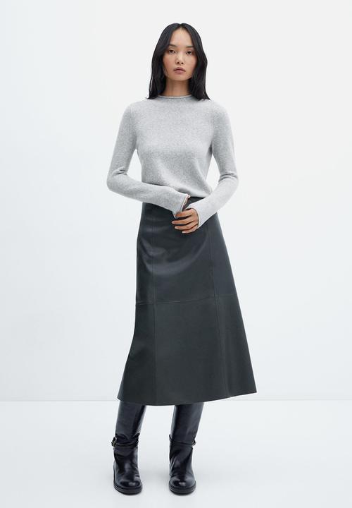 MANGO - Sweater seeds - light pastel grey