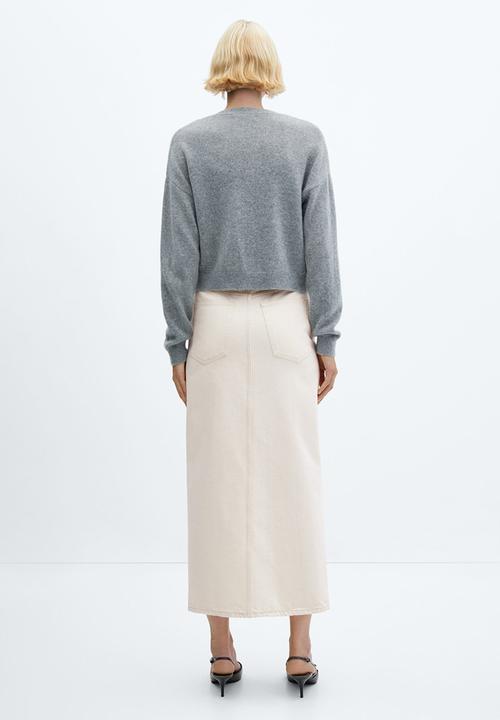 MANGO - Skirt matilda - light beige