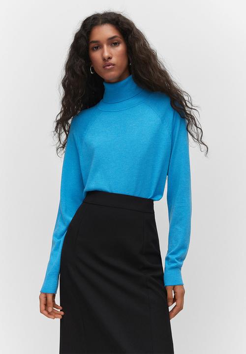 MANGO - Sweater luccac - turquoise/aqua