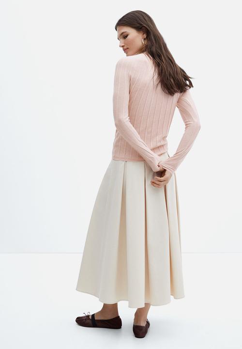 MANGO - Sweater flurry - light/pastel Pink