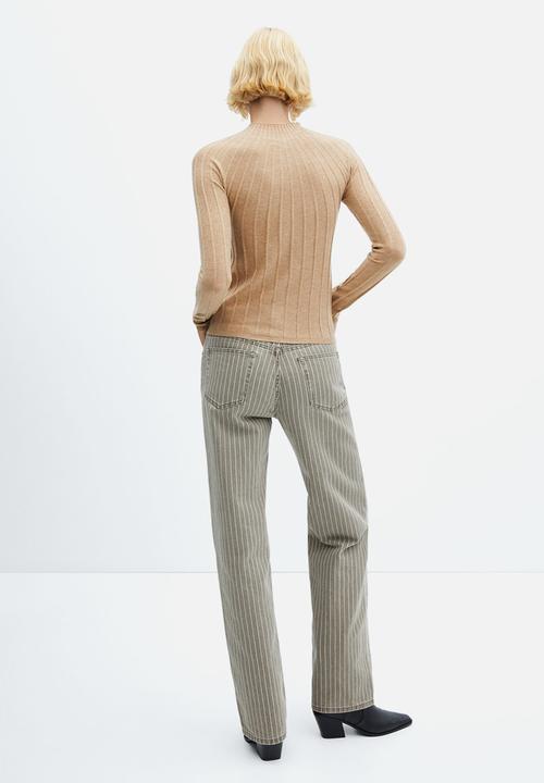 MANGO - Sweater flurry - medium brown